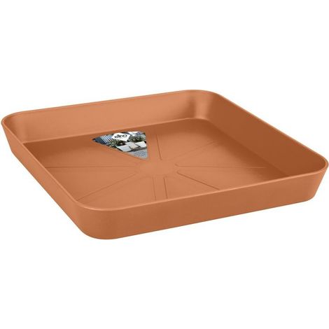 Elho Untersetzer Loft terra 22 x 22 cm