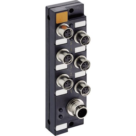 Lumberg Automation ASBSM 6/LED 3 65346 Sensor/Aktorbox passiv M8-Verteiler mit Metallgewinde 1 St.