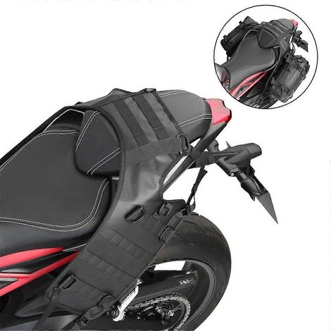 Accessoires moteur pour sac de siège arrière, support de fixation latéral arrière -- (1/5)