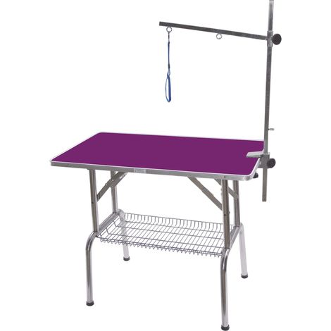Table pliante à potence simple sans roulette : Violette