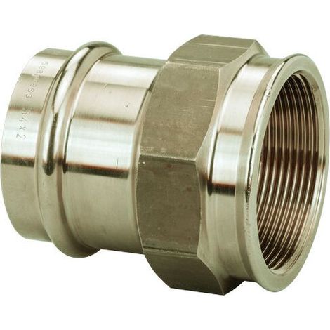 Viega Übergangsstück Seapress 0312 in 35mm x Rp1 1/4 CuNiFe (1/3)