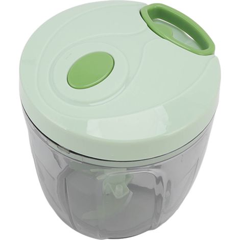 Hachoir à viande manuel multifonction, hachoir à légumes portatif, hachoir à ail en acier inoxydable pour la cuisine (1/5)