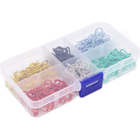 Pinces de carrosserie colorées pour modèles RC 1/10 et 1/12, design ergonomique en métal (1/5)