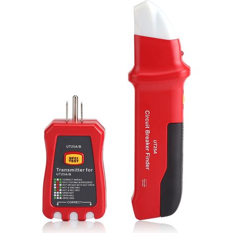 Uni T Professional Circuit Breaker Finder Adjustable Sensibility Socket Tester Diagnostic Tool -Crezuo