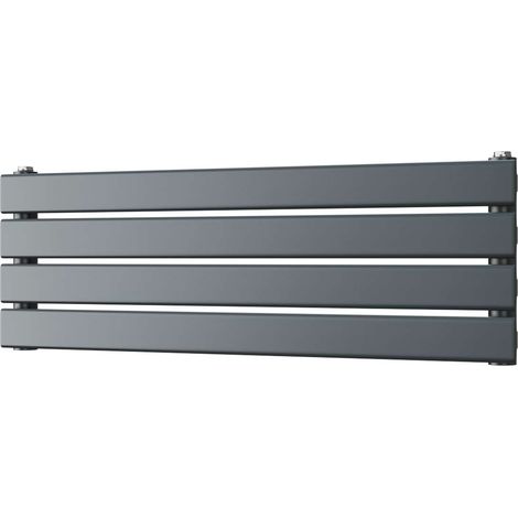 Typhoon Axis - Anthracite Horizontal Radiator H272mm x W800mm Single Panel