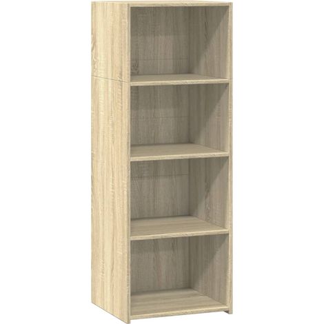 Credenza cassettiera cassettiera mobile contenitore organizer cucina soggiorno soggiorno alto Sonoma 45 x 41 x 124 cm derivati del legno marrone 020034063