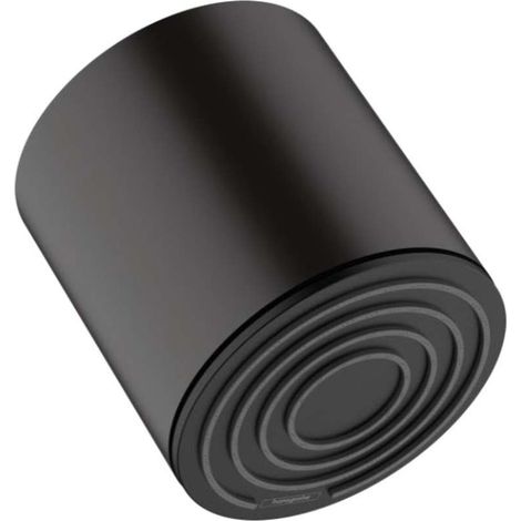 Hansgrohe Pulsify S - Rociador de ducha 105, 1 chorro, negro mate 24130670 (1/5)