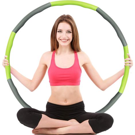 Pneu Fitness Adulte Diminution du poids, Revêtement en mousse amovible Bouton de massage pour le sport Fitness maison-Fei Yu (1/3)