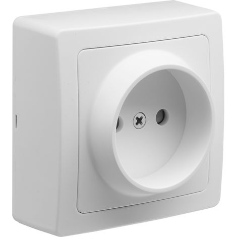 DEBFLEX - BLOK PRISE DE COURANT 2P BLANC - 746809