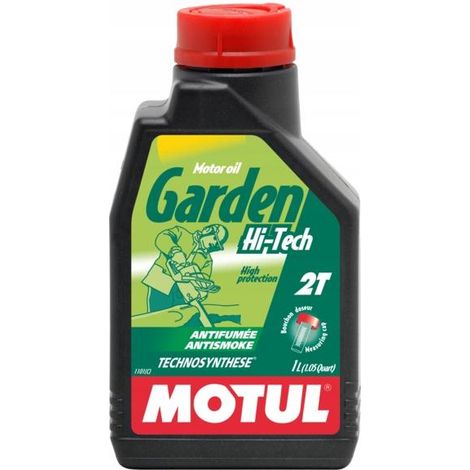 Motul Garten Hi Tech 2-Takt Öl rot 1L