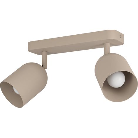 Eglo Leuchten 2er Spot Tilston sandfarben 28 x 21 cm