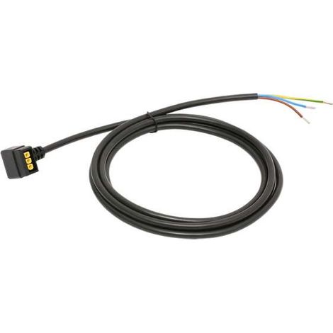 Geräteanschlusskabel mit Facon Stecker 3-polig 1m Anschlussleitung Anschlußkabel Netzkabel 1/230
