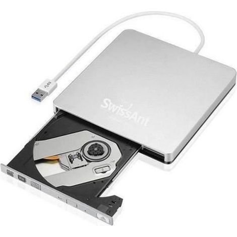 Graveur DVD - USB 3.0 - Aluminium - Compatible CD DVD - 1 Pièce (1/4)