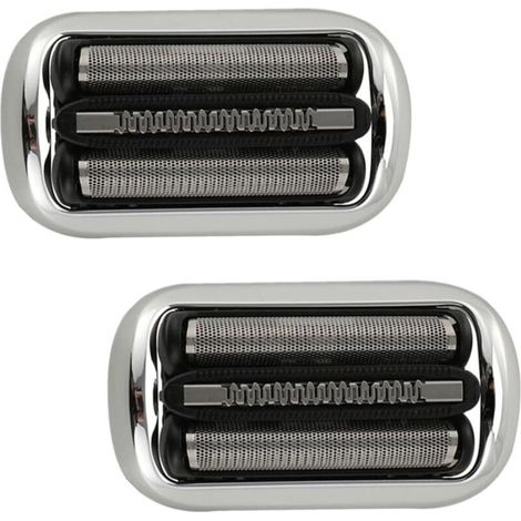 Tête De Rechange 32S Avec Grille Et Lame, Compatible Avec Les Rasoirs Series 3 (3000s, 3010s, 3040s, 3050cc, 3070cc, 3080s, 3090cc)(2pcs 32S)