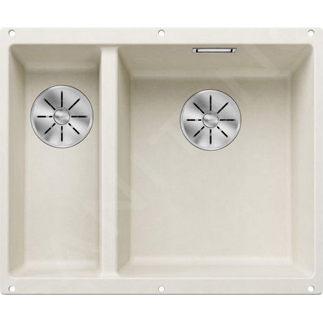 Evier Blanco Subline 340/160-U Silgranit - BLANC SOFT (1/3)