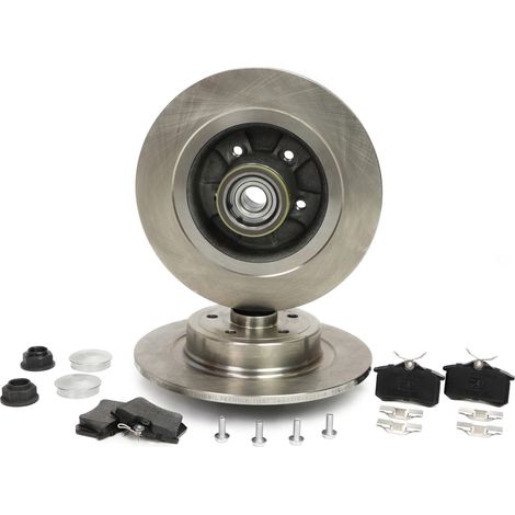 DISCOS DE FRENO PASTILLAS TRASERAS RENAULT CLIO III, MEGANE II (1/5)