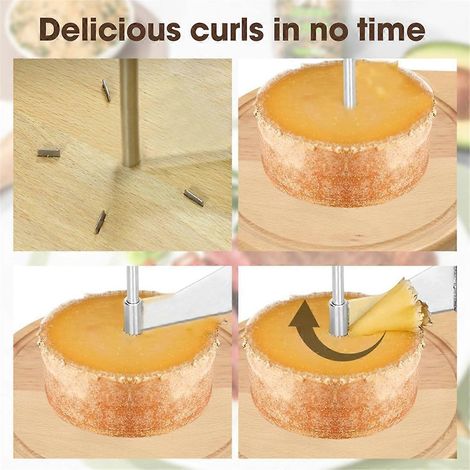 Trancheuse à fromage et coupe-fromage, pour trancher les fromages à pâte dure et molle --- (1/5)