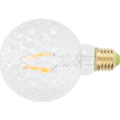Dekorative E27 4W G95 LED-Glühbirne, Klarglas, helle Vintage-Glühlampe, 220V, Beleuchtung für Wohn-/Schlafzimmer (1/5)