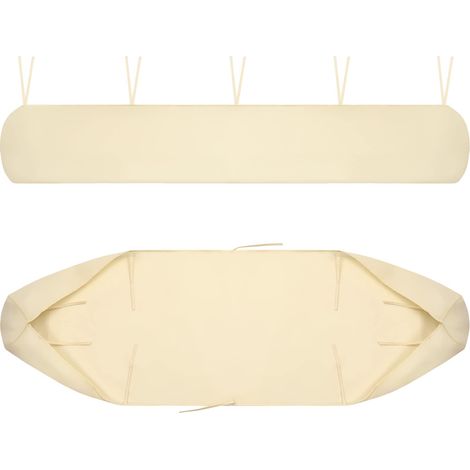 Housse de Auvent Jardin Protection, BâChe Sac de Rangement 420D Oxford Contre Les UV Anti-poussière étanche Contre la Neige et la Pluie en Hiver, pour Canopy Shelter De Terrasse Meubles (Beige, 6M) (1/5)