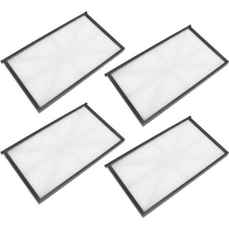 Lot de 4 Filtres pour Nettoyeur de Piscine Robotique X70101 Aquavac Sharkvac Tigershark Piscine Tiger Shark Produit de Nettoyage Fourniture de Nettoyage pour Piscine Filtrée pour (1/4)