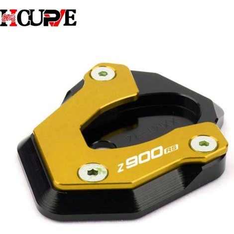 (Z900RS Or) Béquille latérale CNC pour moto, compatible avec KAWASAKI Z650 Z900 Z900RS Z 650 900 2017-2023 maxpower (1/4)