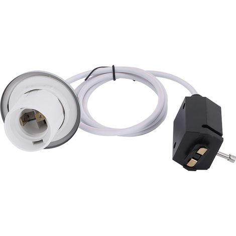 Ortviai Suspension Industrielle en Fer Forgé avec Douille E27 – Lustre Moderne pour Salon, Bar ou Restaurant (85-265 V)