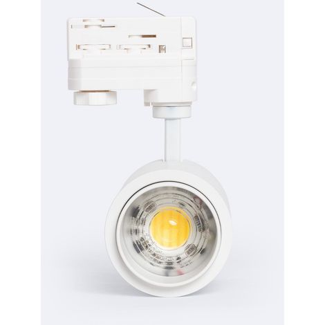 3-Phasenstromschiene LED-Strahler 20W Pulyx Dimmbar CCT Wählbar Multiwinkel 15-60º Weiß (1/5)