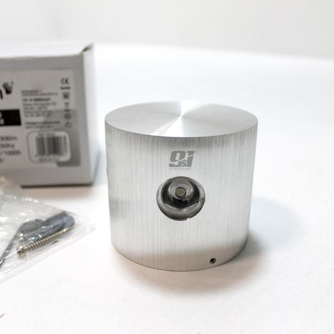 ORION91 Donclaif Aplique LED Inox IP54 4w 824lm Blanco Cálido 3000K - Alta Calidad - Pack x2 (1/5)