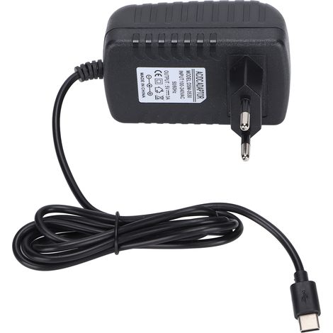 Alimentation Secteur 5V 3A USB-C pour Raspberry Pi 4 avec Protection Surtension - Prise Européenne (100-240V)