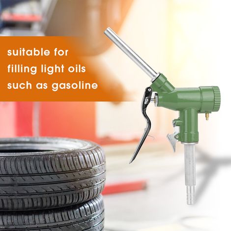 Pistolet de distribution de carburant pour fioul, diesel, kérosène et essence avec débitmètre intégré (1/5)