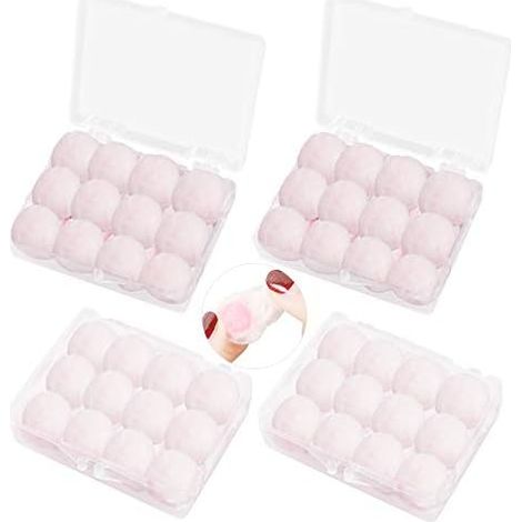 Wax Earplugs 24 Pairs Natural Wax Hearing Protection Earplugs, Protective and Noise Reduction Earplugs for Child Adult Sleeping (1/5)