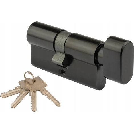 Pomo insertable Steier 3035 negro MAT - MP WK WG1821