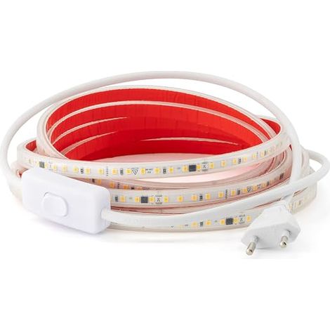 Led Strip 220v 2835 120 LEDs/m Cold White Neutral Warm IP67 1M (1/5)