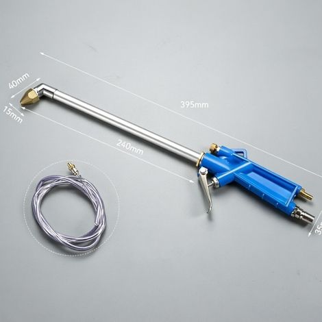 Pistolet de Nettoyage D'eau de Voiture de 39cm, Pistolet Pulvérisateur à Air comprimé avec tuyau de 1 m, (1/5)