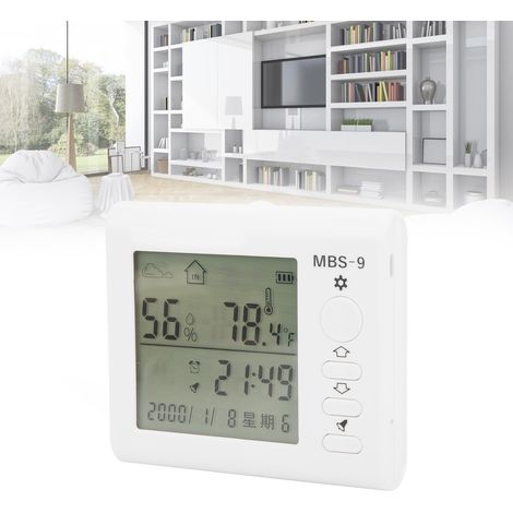 Enregistreur/hygromètre électronique numérique de haute précision pour usage domestique (1/5)