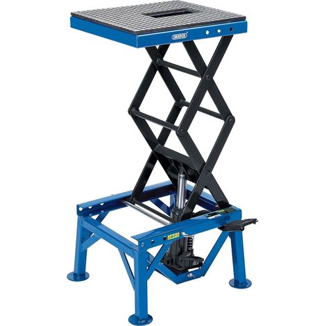 Draper Hydraulic Motorcycle Scissor Lift with 135kg Capacity (Model 70212) (1/3)