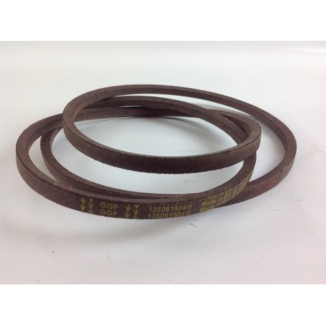 Castelgarden – Courroie de coupe autoportée pour tondeuse GGP/Stiga – Longueur 2006 mm – Largeur 13 mm – Compatible avec modèles F72FL Hydro, TORNADO 2098