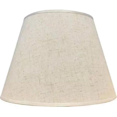 Zubehör für Tischlampen, E27-Lampenschirm, Bodendurchmesser 30 cm, weiß