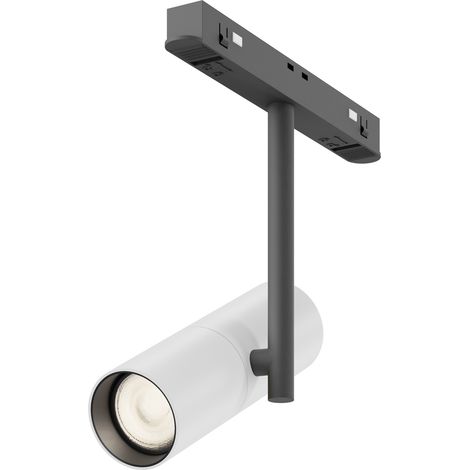 Spot rail magnétique noir/blanc LED 12W 3000K Maytoni (1/5)