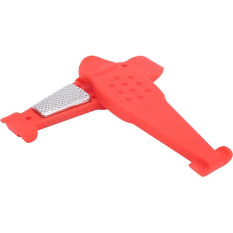 Fahrradreifen-Reparaturset, Fahrradreifenheber-Set, Reifenflicken, Hebel, Raspel (Rot) (1/5)