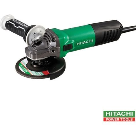 Hikoki – Meuleuse électrique 125 mm 1200W – Poignée anti-vibration – Protection contre surcharges – Pour béton armé et métal