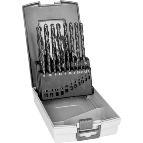 Bahco 4515-SET-19 HSS-R Spiralbohrer-Set 19teilig 1 mm, 1.5 mm, 2 mm, 2.5 mm, 3 mm, 3.5 mm, 4 mm, 4. (1/3)