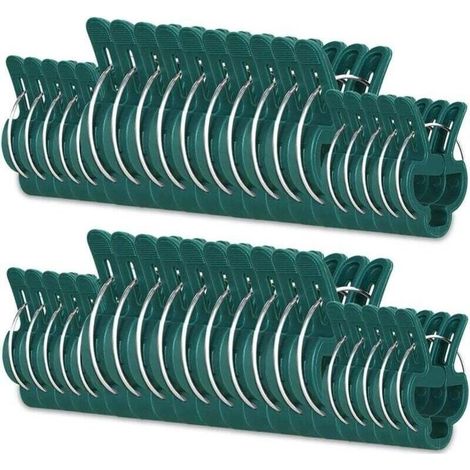 Lot de 40 tuteurs pour plantes, fleurs et vignes, idéaux pour soutenir les tiges de tomates. Disponibles en deux tailles. (1/4)