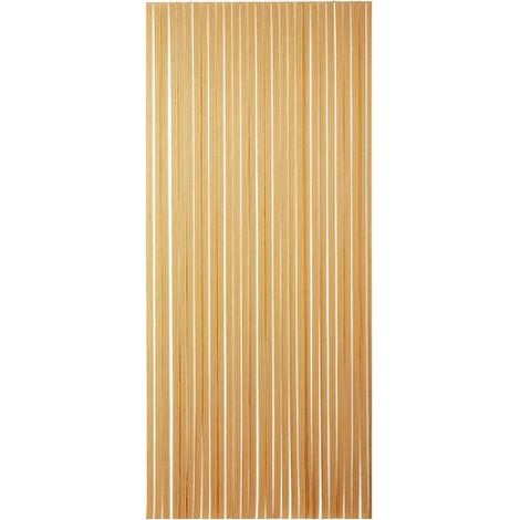 Türvorhang Tahiti PVC 90x200 cm – Braun, Beige – Morel