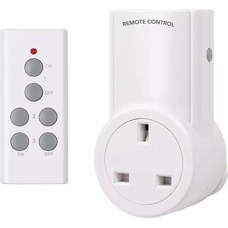 Prise télécommandée, interrupteur sans fil, prise secteur britannique, prise de courant alternatif, interrupteur pour la maison (1/5)