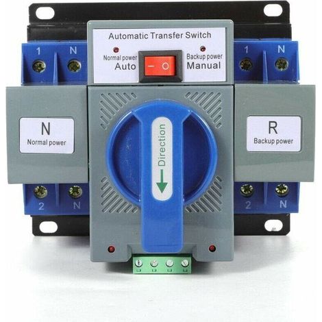 Disjoncteur automatique double alimentation 2P 63A 220V