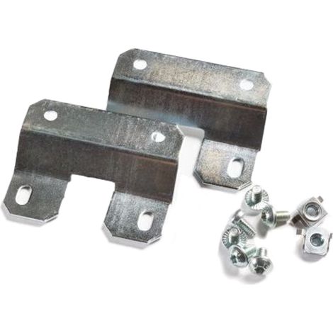 2 supports de montage pour plaque de continuité pour coffret Argenta Plus