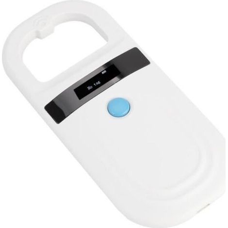 pair Lecteur de Puce d\\'identification des Animaux, Lecteur de Micropuce pour Animaux de Compagnie, affichage OLED Scanner de micropuce (1/4)