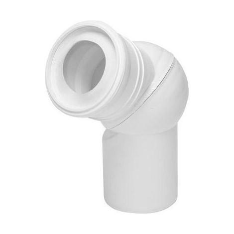 Coude WC tycner kolano wc 110 mm kulowe angle 90° ajustable (1/3)