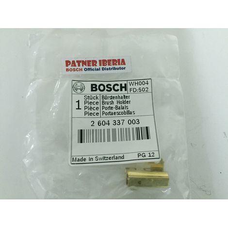 Repuesto original BOSCH 2604337003 Portaescobillas